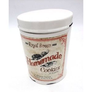 Royal Sweets Bakery Calif Sweets USA Vintage Style 6.5" Ceramic Cookie Jar